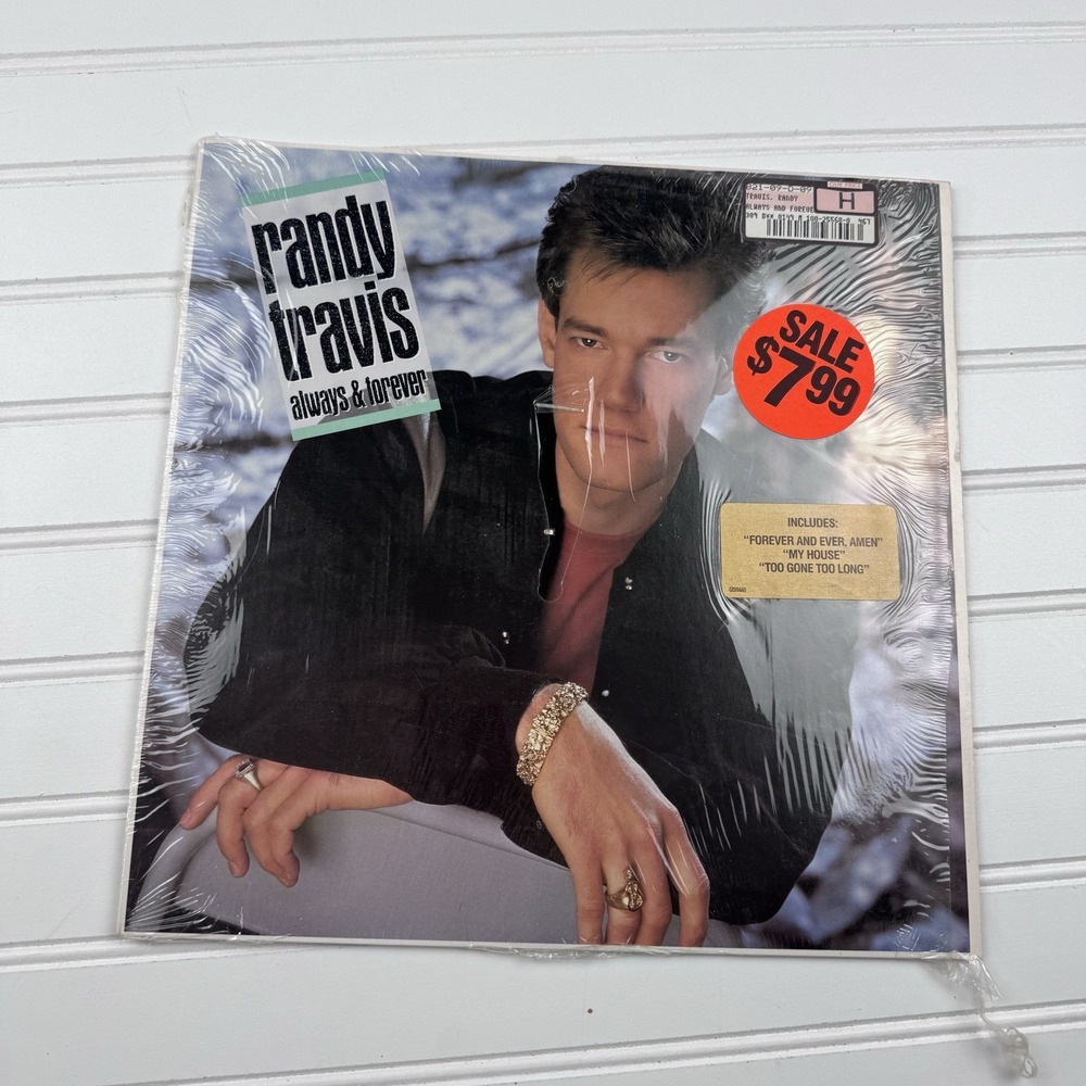 Randy Travis -Always and Forever LP ~ 1987 Warner 25568-1 ~ in Shrink Wrap